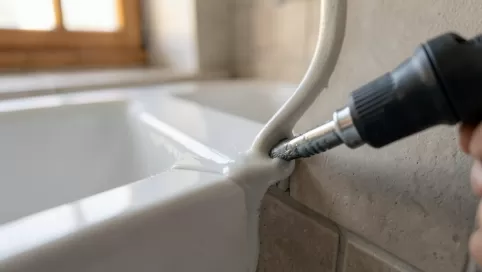 silikonowanie łazienki