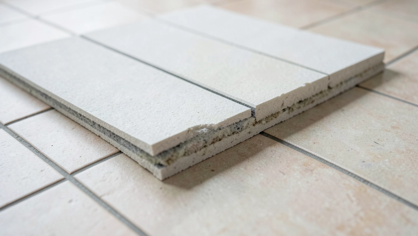 Izolacja akustyczna paneli winylowych na kafelkach