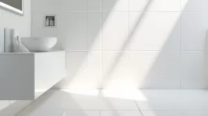 Jaka fuga do białych płytek łazienka