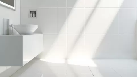 Jaka fuga do białych płytek łazienka