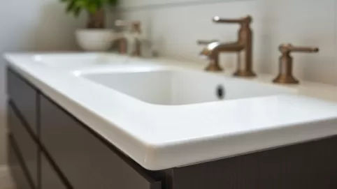 Jaka grubość blatu do łazienki