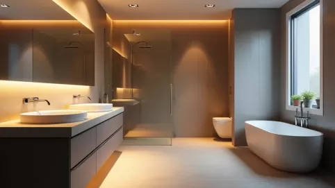 Jakie światło do łazienki bez okna