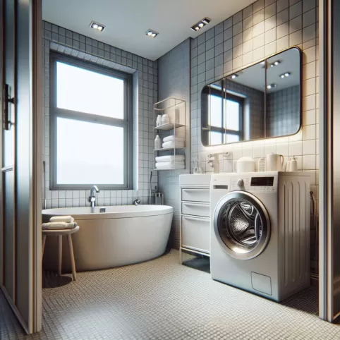 Łazienka 3M2 Z Pralką