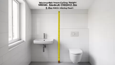 Minimalna wysokość łazienki