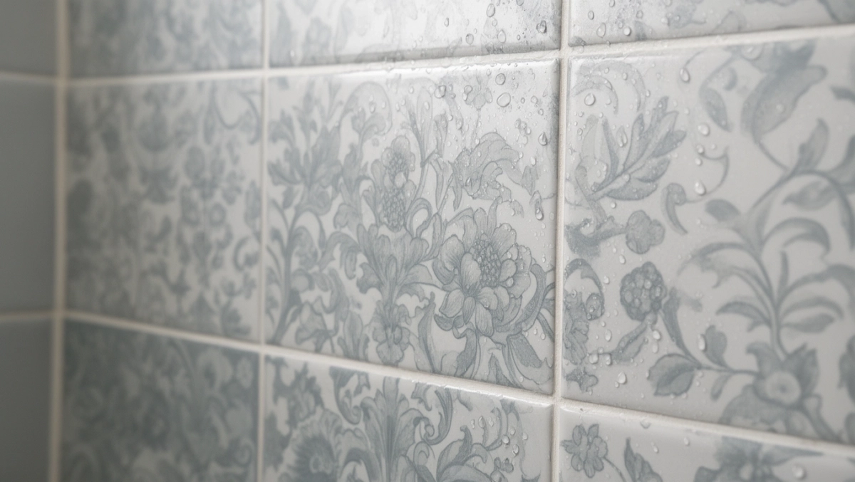 Tapeta na płytki łazienkowe