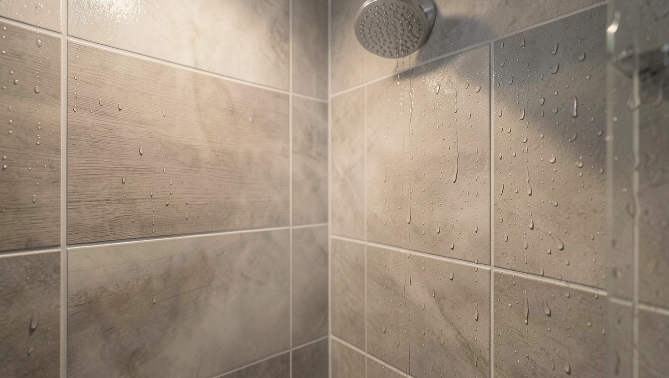 Wodoodporne panele na kafelki w wilgotnej łazience